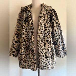 Chico’s Leopard fur coat